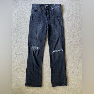 Rag and Bone black denim